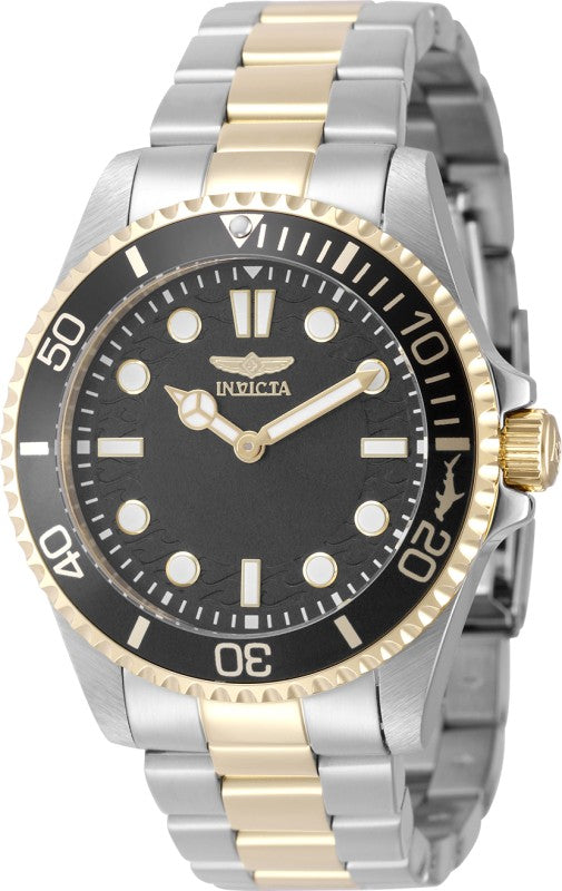 Invicta Men's 49706 Pro Diver Quartz PC20S Brass Dial Watch