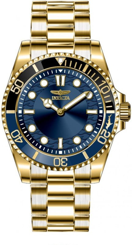Invicta Men's 49707 Pro Diver Quartz PC20S Blue Dial Watch