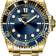 Invicta Men's 49707 Pro Diver Quartz PC20S Blue Dial Watch
