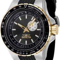 Invicta Men's 49718 Aviator Quartz VD72 Gunmetal Dial Watch