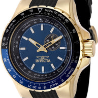 Invicta Men's 49719 Aviator Quartz VD72 Blue Dial Watch