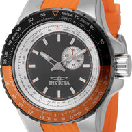 Invicta Men's 49721 Aviator Quartz VD72 Gunmetal Dial Watch