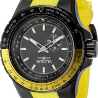 Invicta Men's 49723 Aviator Quartz VD72 Gunmetal Dial Watch