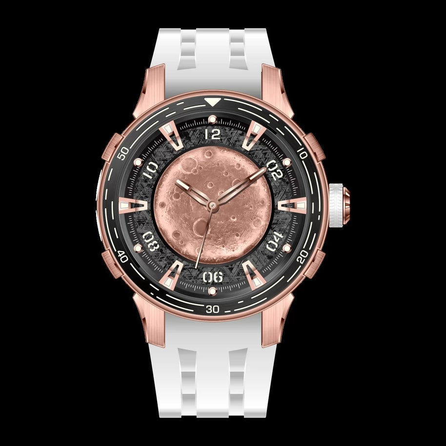 Invicta Men's 69536 Celestial Mechanical jh3107 Rose Gold Dial Watch