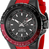 Invicta Men's 49724 Aviator Quartz VD72 Gunmetal Dial Watch