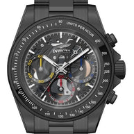 Invicta Men's 50273 Speedway Quartz VD54 Black Dial Watch