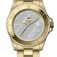Invicta Men's 50284 Pro Diver Mechanical NH35 Silver Dial Watch