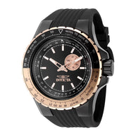 Invicta Men's 49725 Aviator Quartz VD72 Black Dial Watch