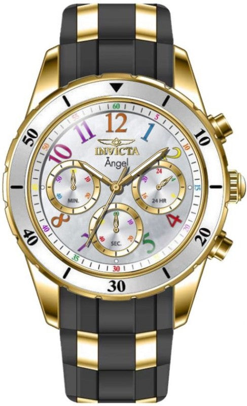 Invicta Women's 49803 Angel Quartz VD54 White Dial Watch