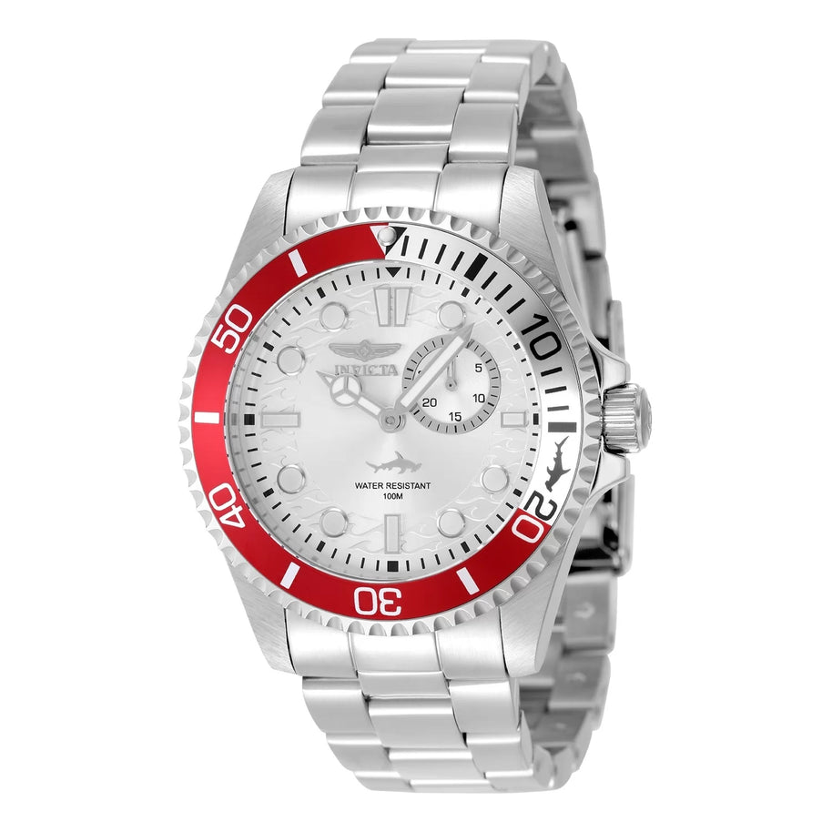 Invicta Men's 49275 Pro Diver  Quartz Multifunction Silver Dial Watch