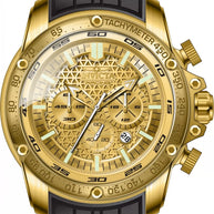 Invicta Men's 50317 Speedway Quartz VD53 Gold Dial Watch