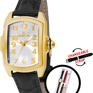 Invicta Women's 49816 Lupah Quartz PC21J Silver Dial Watch