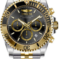 Invicta Men's 49837 Pro Diver Quartz Chronograph Black Dial Watch