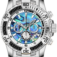 Invicta Men's 49855 Pro Diver Quartz VD53 Iridescent Dial Watch