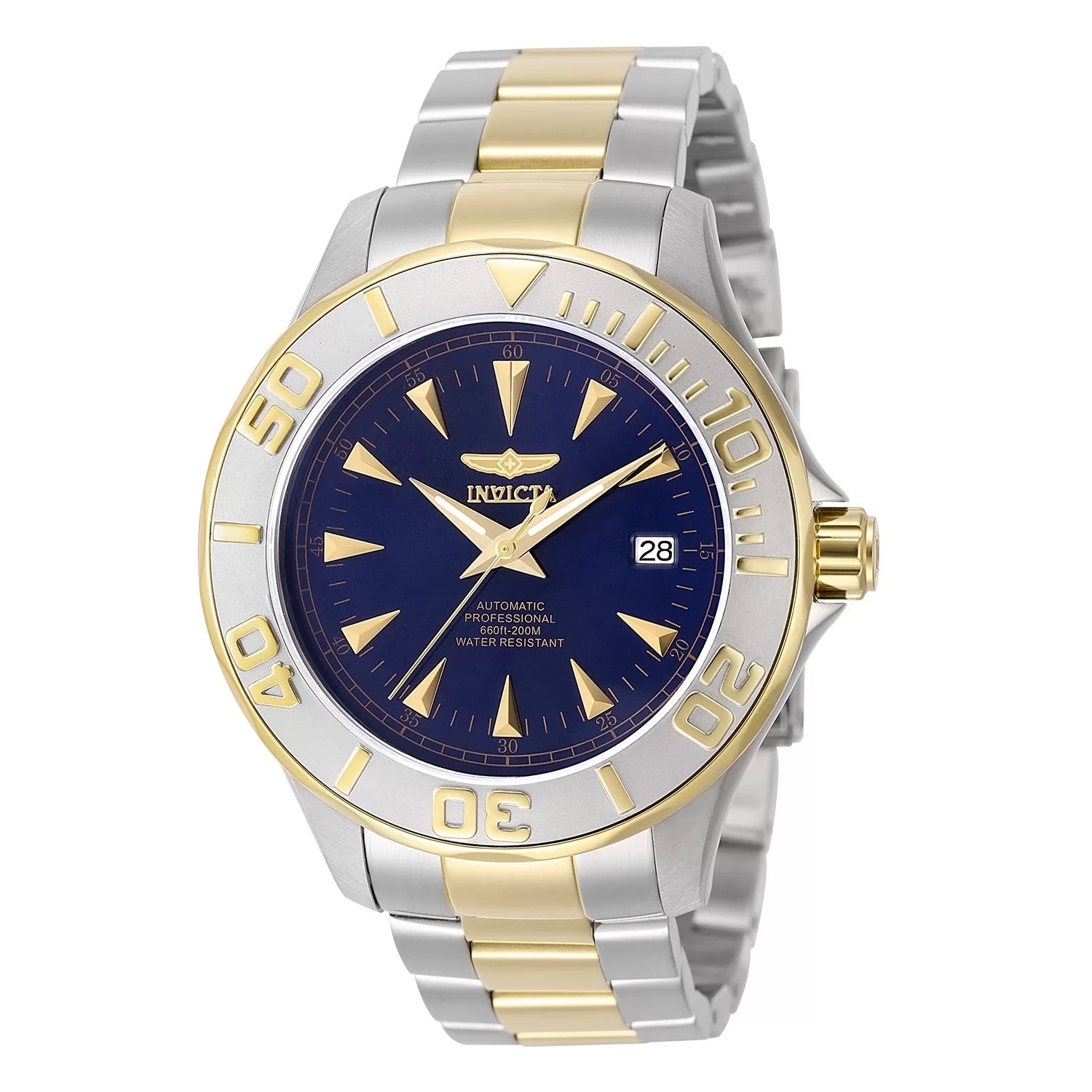 Invicta Men's 7038 Signature Automatic 3 Hand Blue Dial Watch