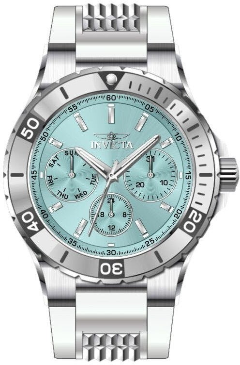 Invicta Women's 49891 Aviator Quartz VH63 Light Blue Dial Watch
