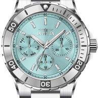 Invicta Women's 49891 Aviator Quartz VH63 Light Blue Dial Watch