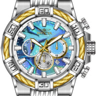 Invicta Men's 49897 Bolt Quartz VD53 Abalone Dial Watch