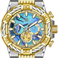 Invicta Men's 49898 Bolt Quartz VD53 Abalone Dial Watch