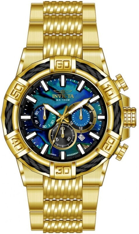 Invicta Men's 49899 Bolt Quartz VD53 Abalone Dial Watch