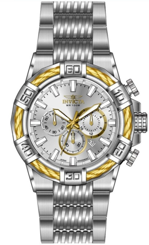 Invicta Men's 49901 Bolt Quartz VD53 Brass Dial Watch