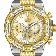 Invicta Men's 49902 Bolt Quartz VD53 Brass Dial Watch