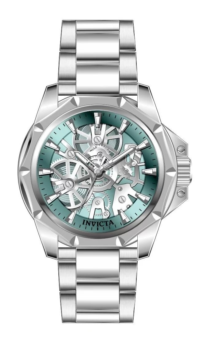 Invicta Men's 50379 Objet D Art Quartz PC21 Tiffany Blue Dial Watch