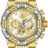 Invicta Men's 49906 Bolt Quartz VD53 Brass Dial Watch