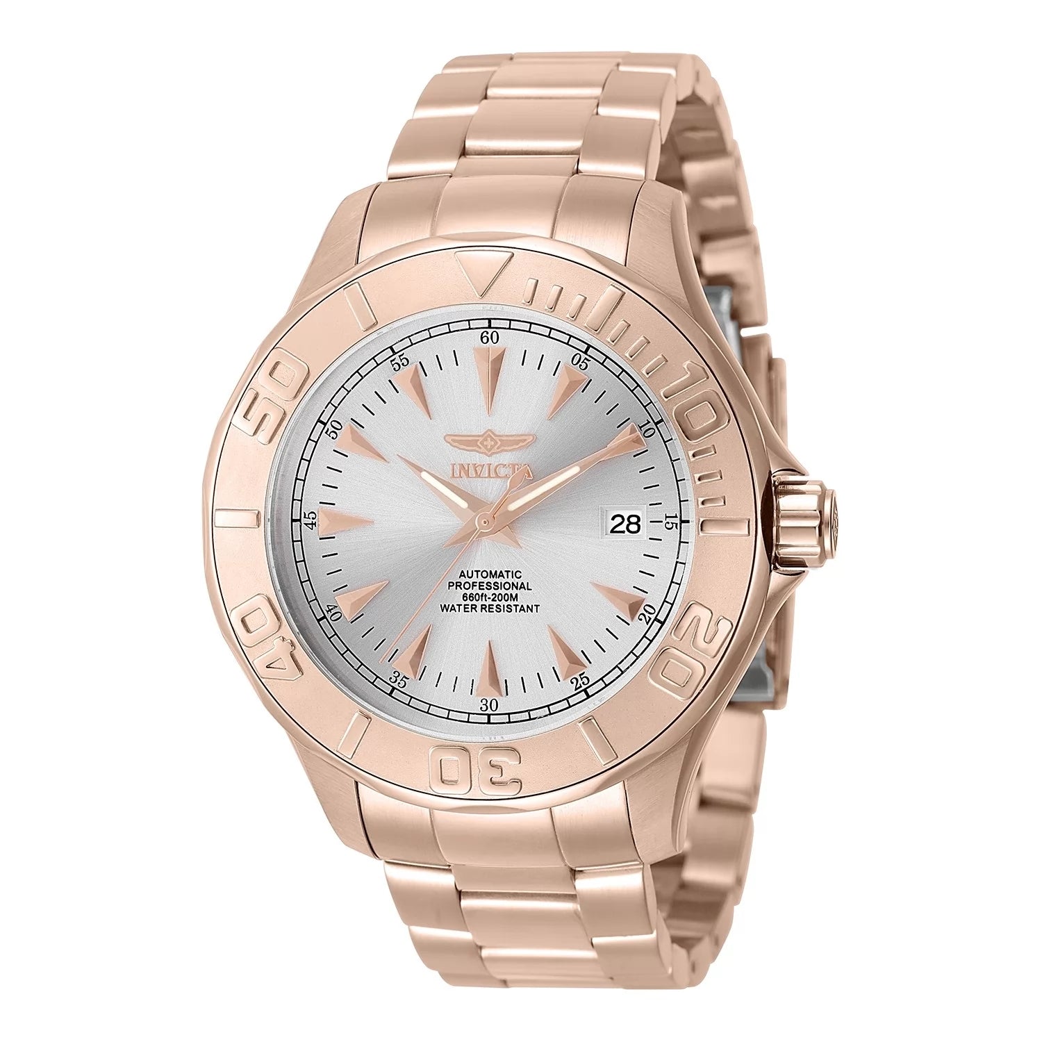 Invicta Men's 7111 Signature Automatic 3 Hand Silver Dial Watch