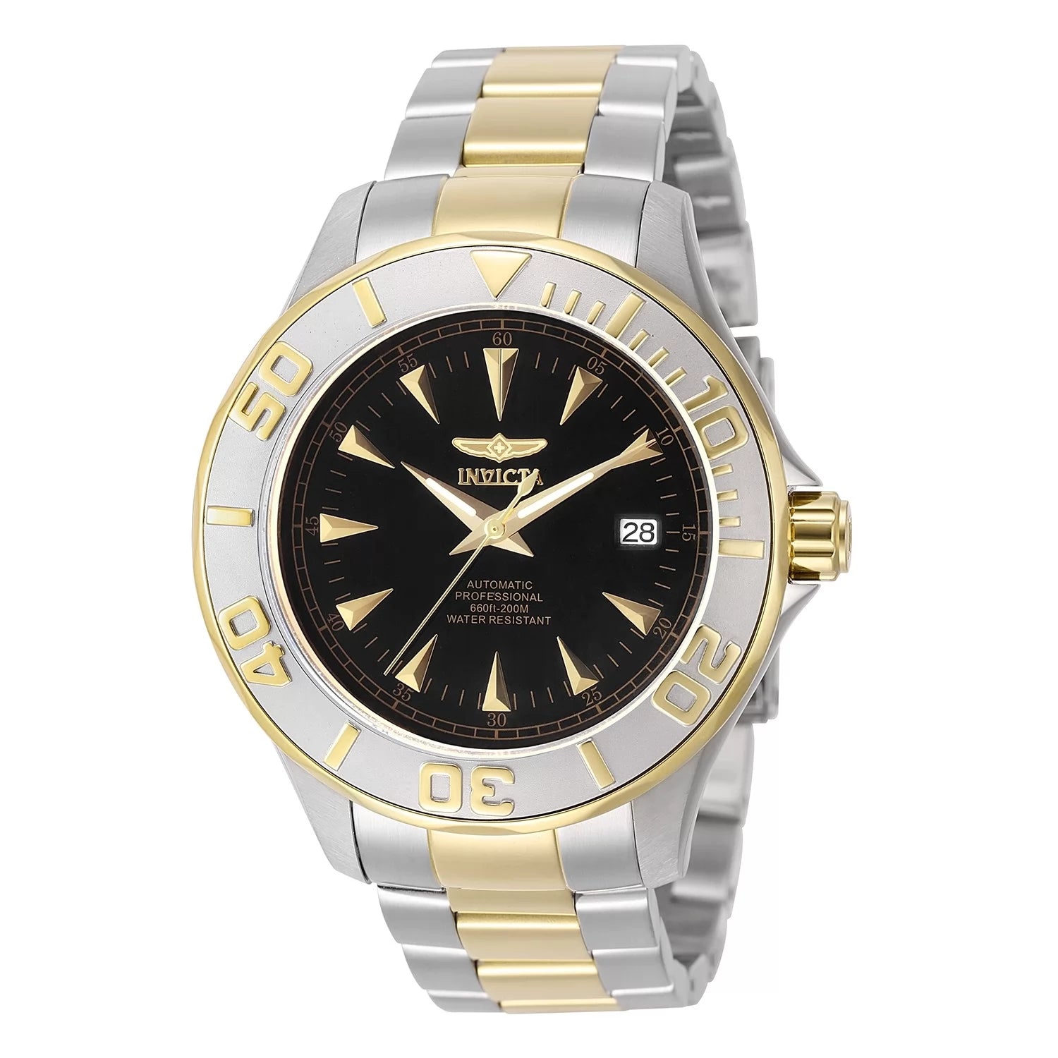 Invicta Men's 7037 Signature Automatic 3 Hand Black Dial Watch