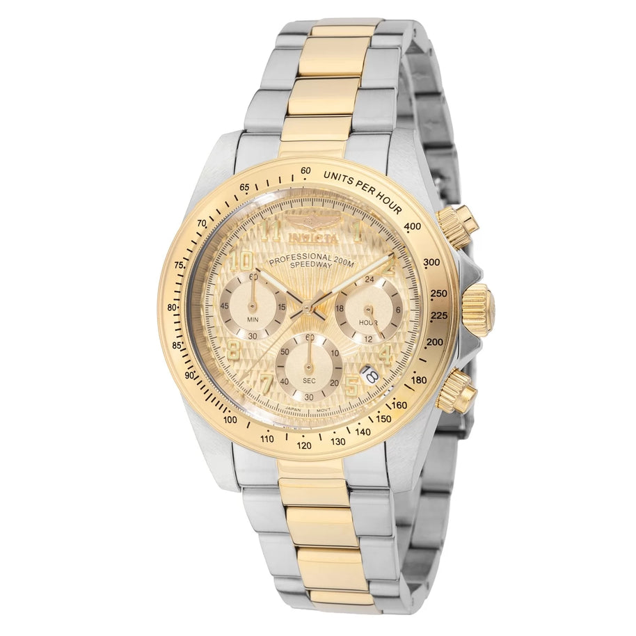Invicta Men's 49908 Speedway Quartz VD53B-14 Gold Dial Watch