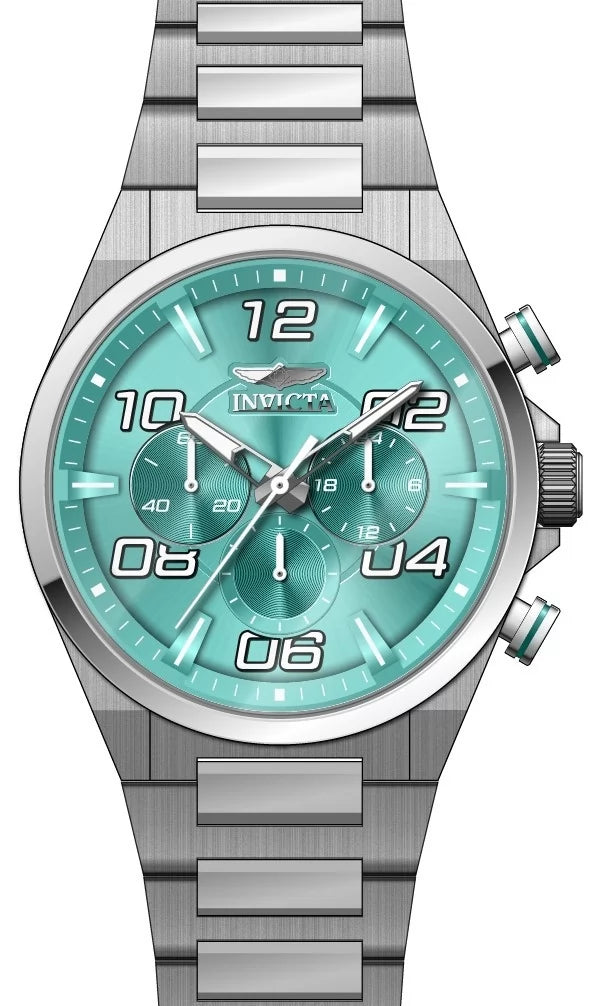 Invicta Men's 50425 Speedway Quartz VD54 Tiffany Blue Dial Watch