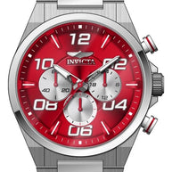 Invicta Men's 50426 Speedway Quartz VD54 Red Dial Watch