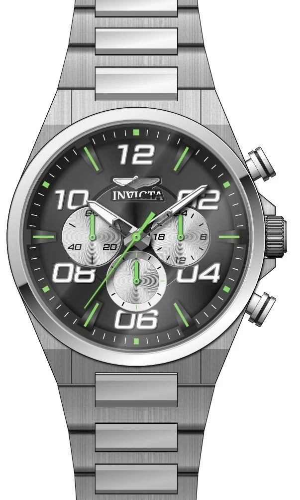 Invicta Men's 50427 Speedway Quartz VD54 Black Dial Watch