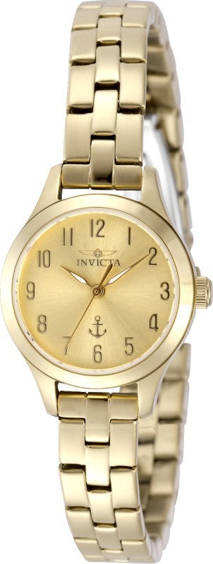 Invicta Women's 49996 OCEAN VOYAGE Quartz PC21 Gold Dial Watch
