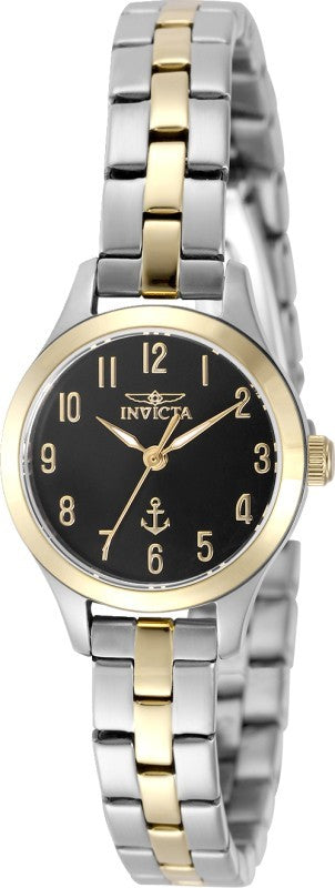 Invicta Women's 49997 OCEAN VOYAGE Quartz PC21 Black Dial Watch