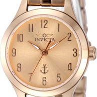 Invicta Women's 49998 OCEAN VOYAGE Quartz PC21 Rose Gold Dial Watch