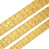 Yellow Gold Nugget Bracelet (Available in Small/Medium/Large)