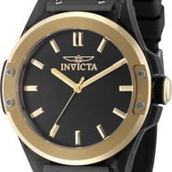 Invicta Men's 50015 Sea Base Quartz PC21 Black Dial Watch