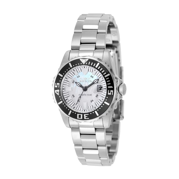 Invicta Men's 2958 Pro Diver Quartz 3 Hand White Dial Watch