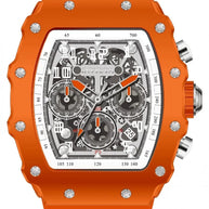 InvictaMen's 69697 InvictaRacing Quartz MG53 Silver Dial Watch