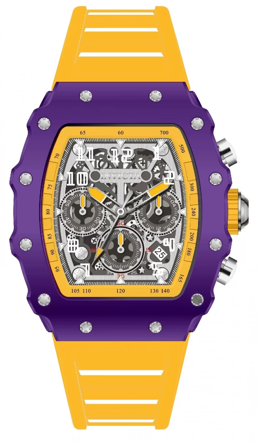 Invicta Men's Invicta Racing Quartz MG53 Silver Dial Watch