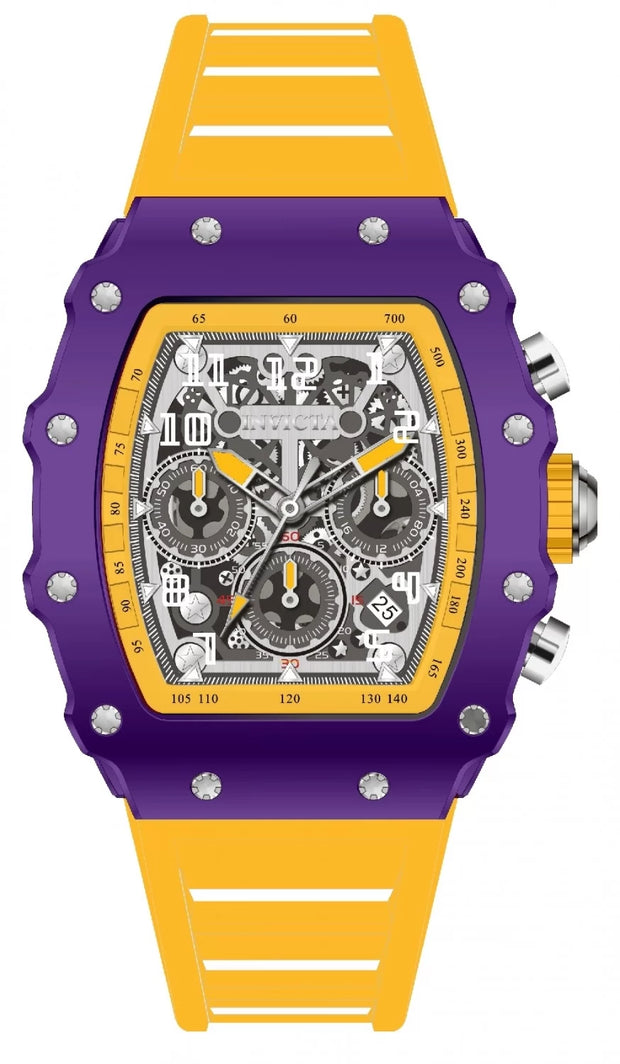 Invicta Men's Invicta Racing Quartz MG53 Silver Dial Watch