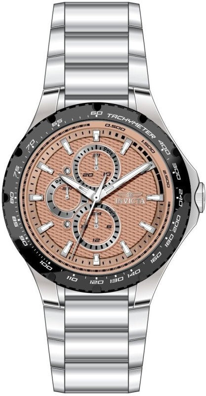 Invicta Men's 50102 Aviator Quartz VH67 Pink Dial Watch
