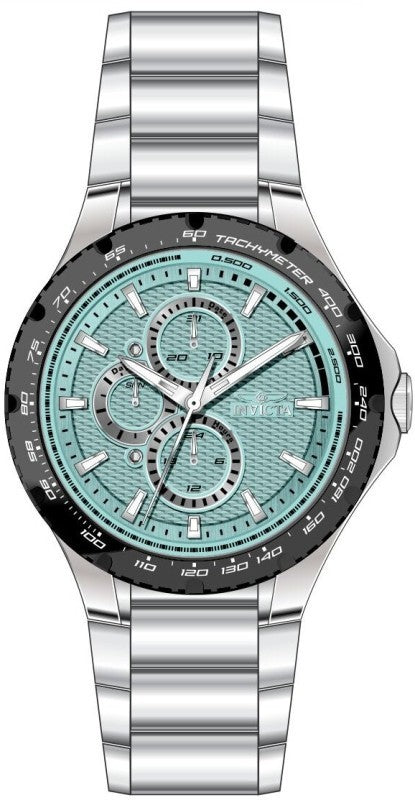 Invicta Men's 50104 Aviator Quartz VH67 Light Blue Dial Watch
