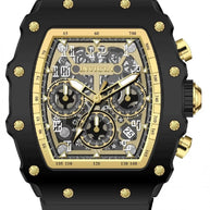InvictaMen's 69728 InvictaRacing Quartz MG53 Gold Dial Watch