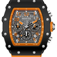 InvictaMen's 69729 InvictaRacing Quartz MG53 Silver Dial Watch