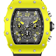 InvictaMen's 69733 InvictaRacing Quartz MG53 Silver Dial Watch