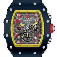 InvictaMen's 69739 InvictaRacing Quartz MG53 Silver Dial Watch