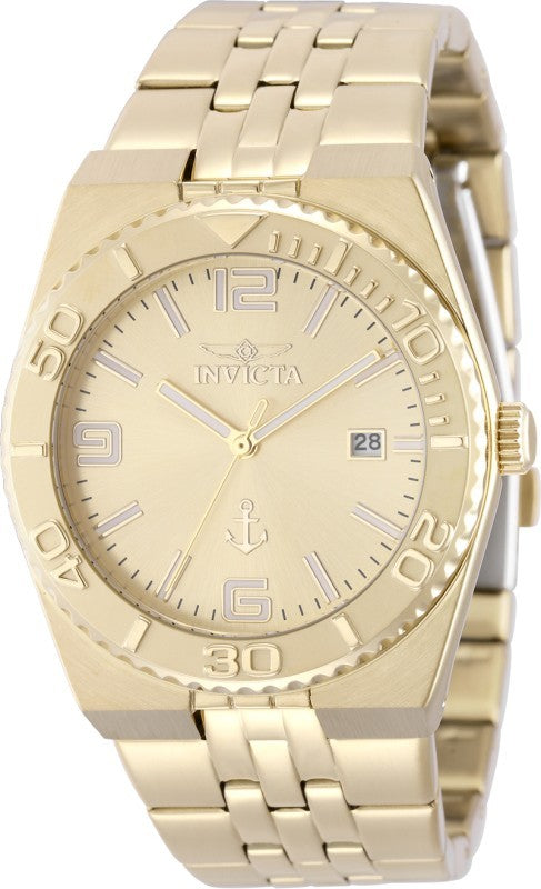 Invicta Women's 50159 OCEAN VOYAGE Quartz PC32 Gold Dial Watch